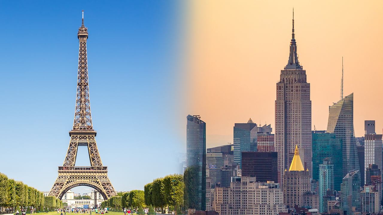 The Eiffel tower vs The Empire state building