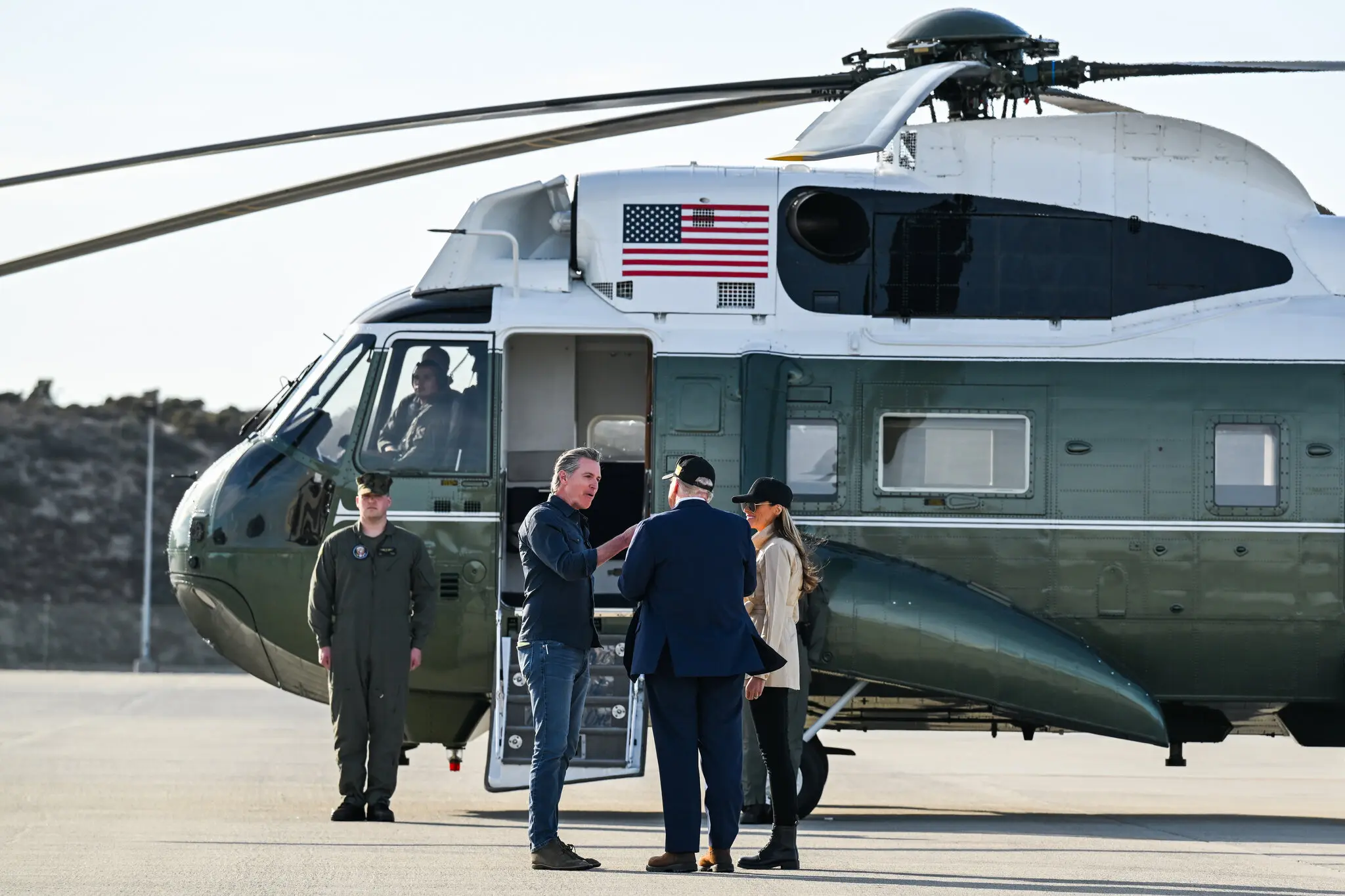 Trump Visits California to Assess Wildfire Damage Amid FEMA Debate